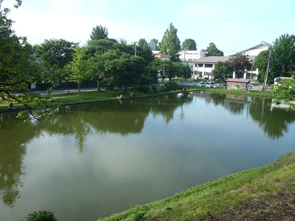 最上公園の池
