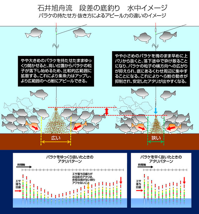 稲村順一が徹底レポート 釣技最前線 第83回 石井旭舟の正統派段差の底釣り へら鮒天国